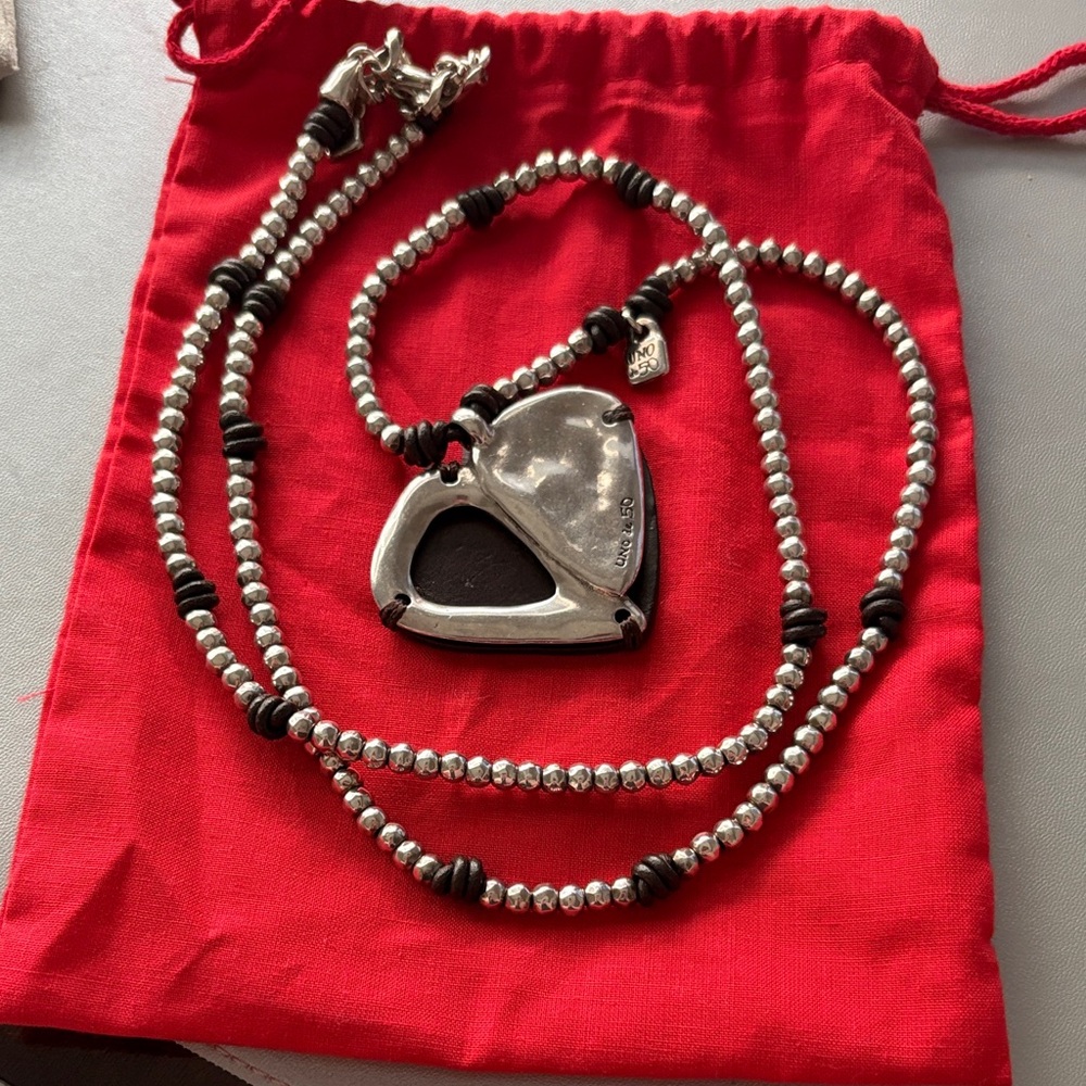 Uno de 50 Heart Pendant Necklace